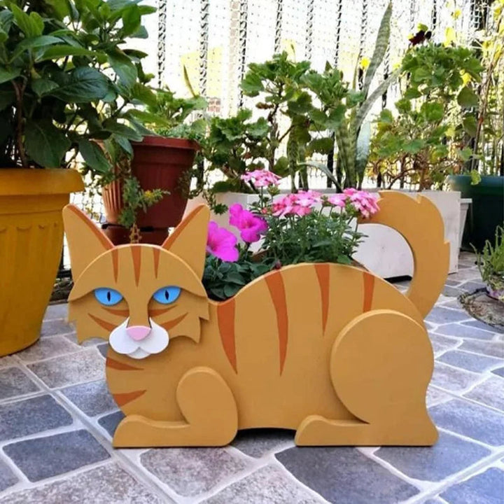 Lisslune | Flora DIY cat-shaped vase plants