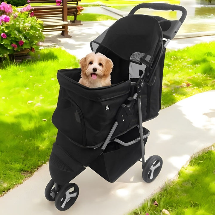 Lisslune | Foldable Stroller for Small and Large Dogs