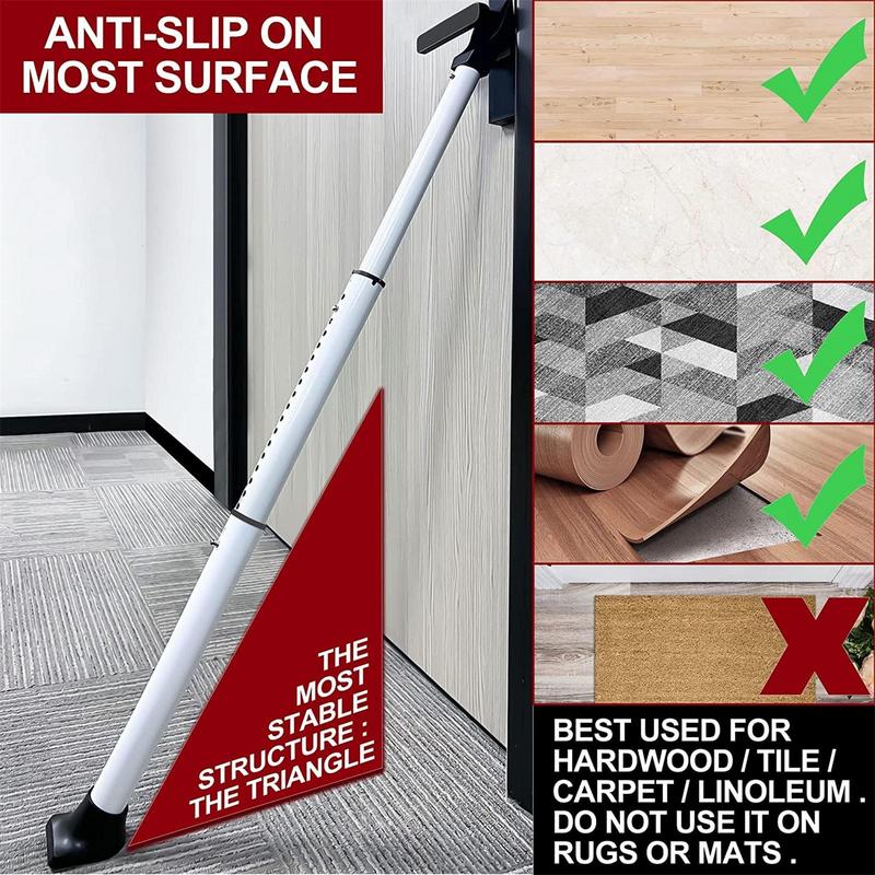 Lisslune | Door Adjustable Heavy-Duty Security Bar