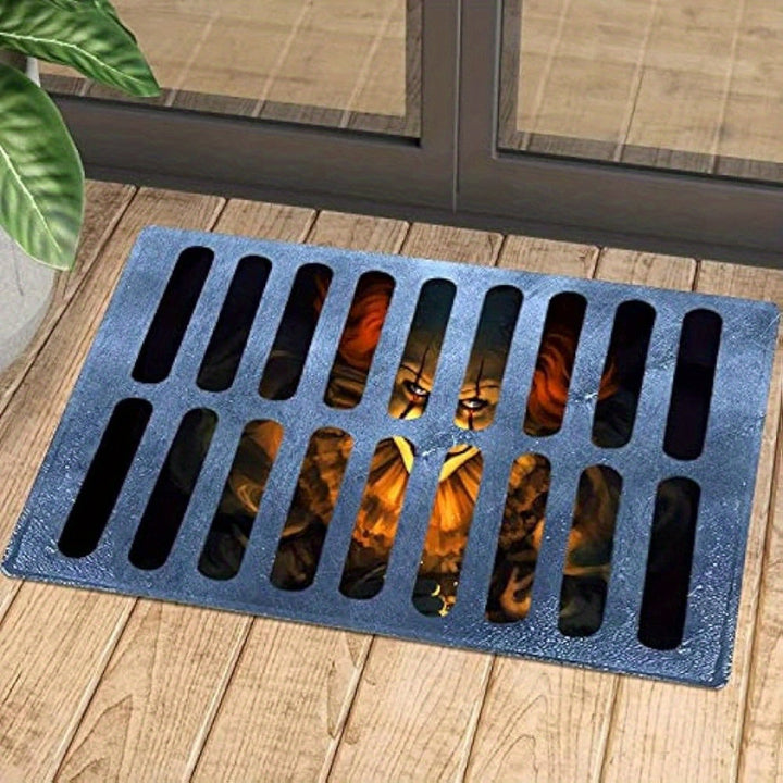 Lisslune | Halloween Horror Door Mat – Non-Slip Polyester Rug for Entryway