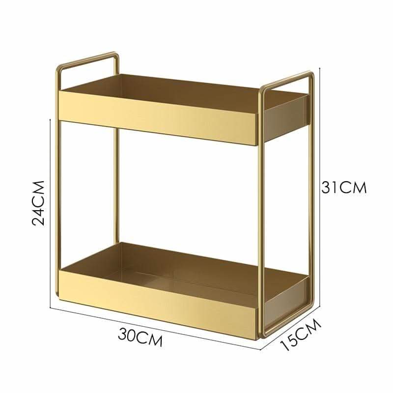 Lisslune | LUXTRAY – Luxurious Metal Organizer Tray