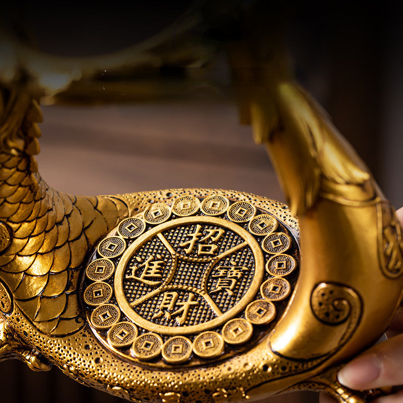 Lisslune | Dragon Phoenix Fully Automatic Magnetic Teapot