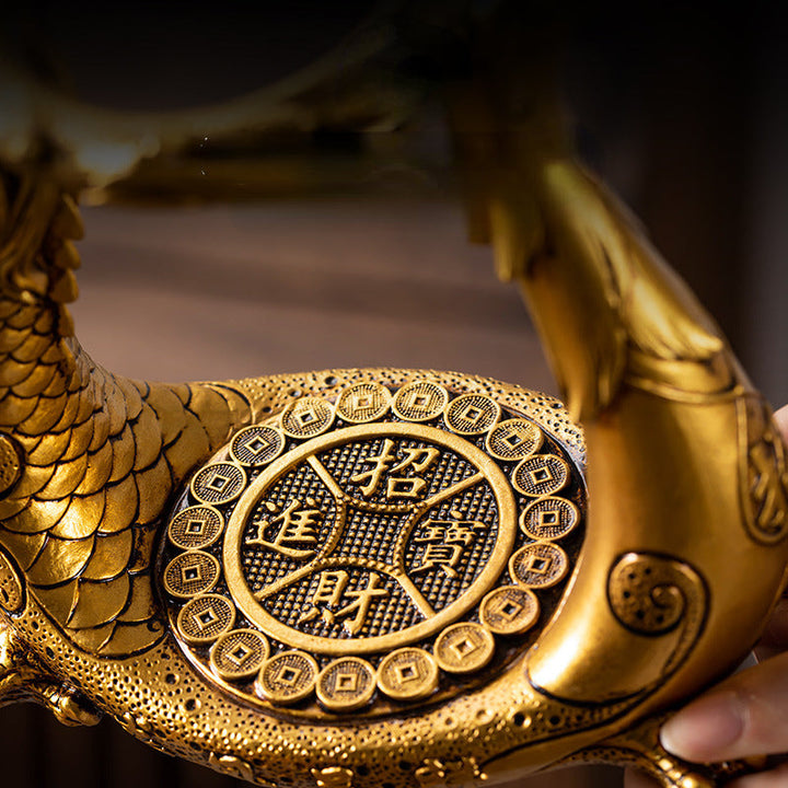 Lisslune | Dragon Phoenix Fully Automatic Magnetic Teapot