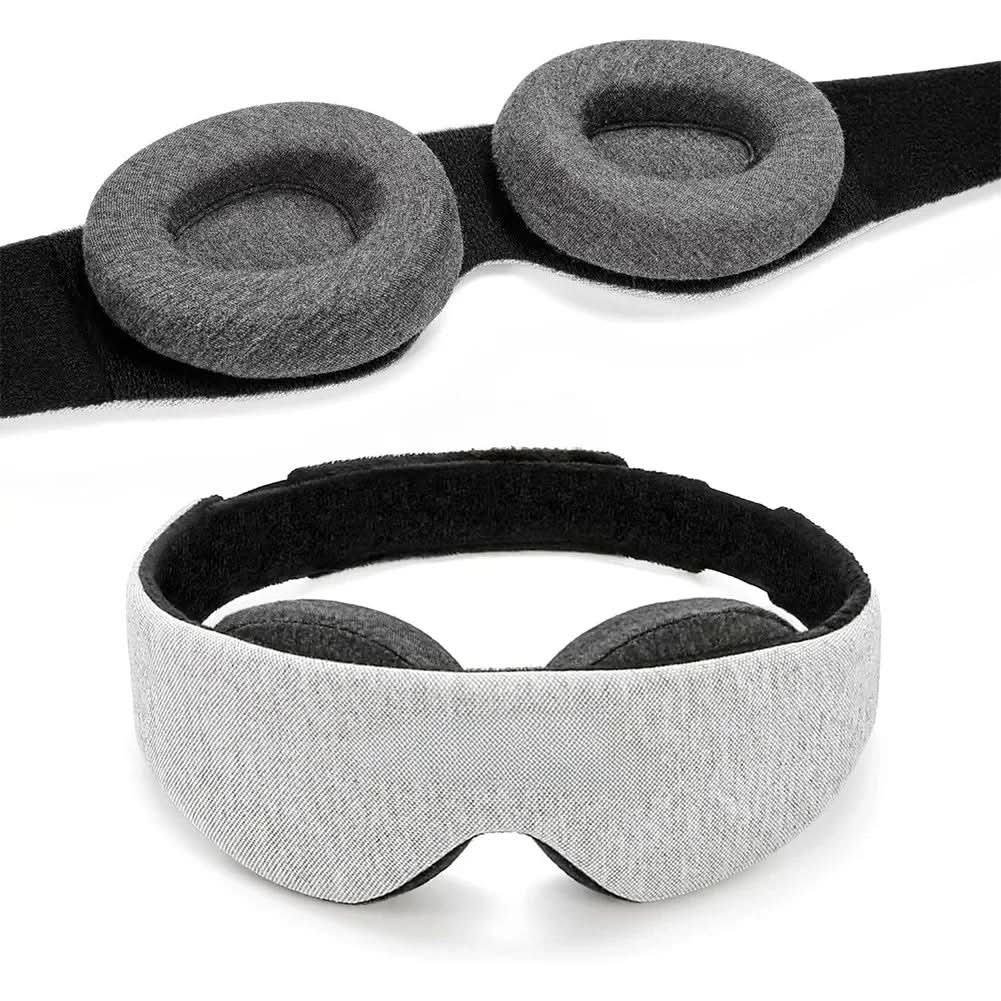 Lisslune | Sleep mask made of memory foam with adjustable eye cups