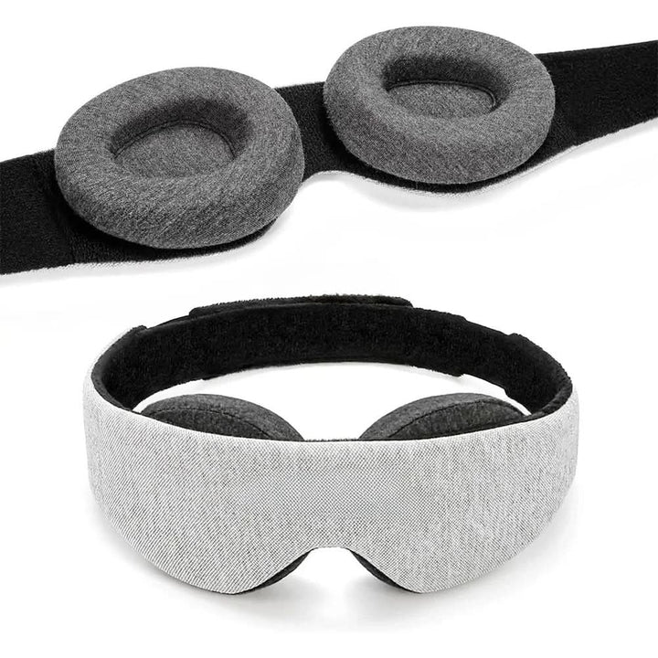 Lisslune | Sleep mask made of memory foam with adjustable eye cups