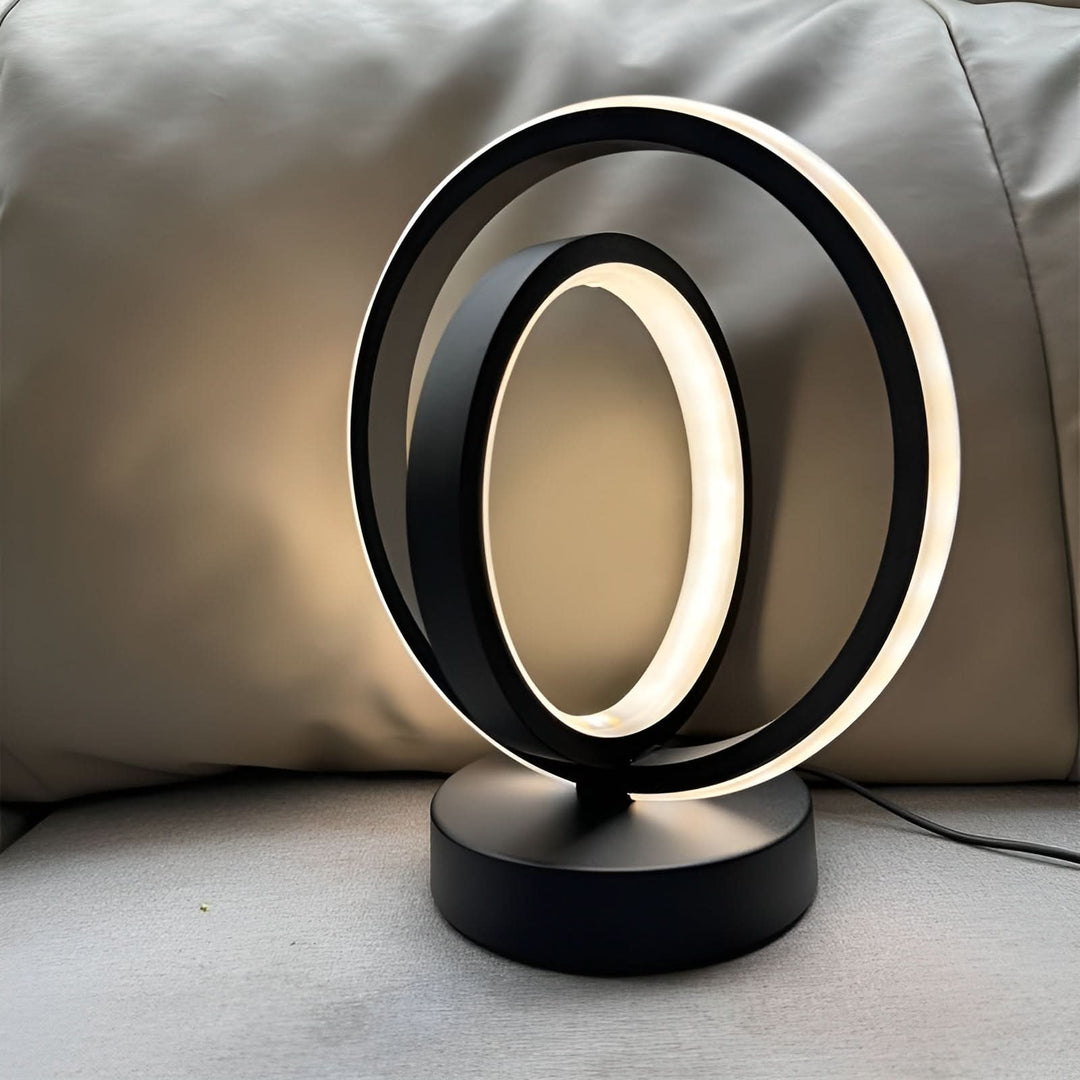 Lisslune | Modern Dimmable Table Lamp – Stylish Metal Design with USB Power