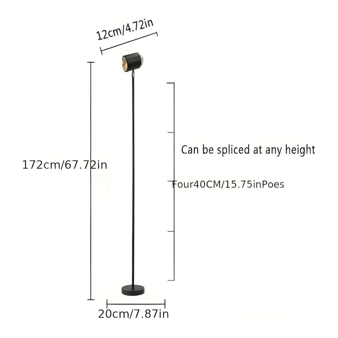 Lisslune | SolAura – USB sunset projection lamp for warm and atmospheric lighting