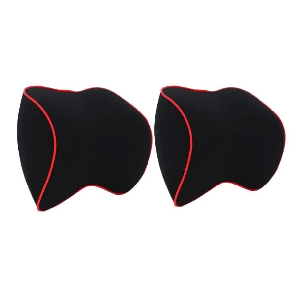 Lisslune | 2-piece Set Memory Foam Neck Pillows for Maximum Driving Comfort