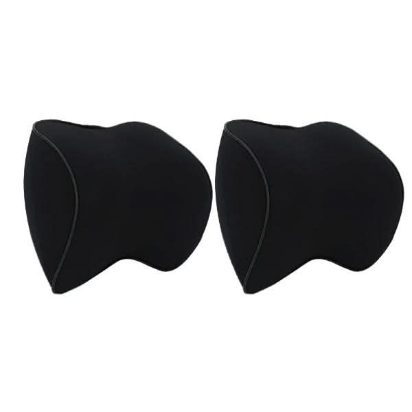 Lisslune | 2-piece Set Memory Foam Neck Pillows for Maximum Driving Comfort