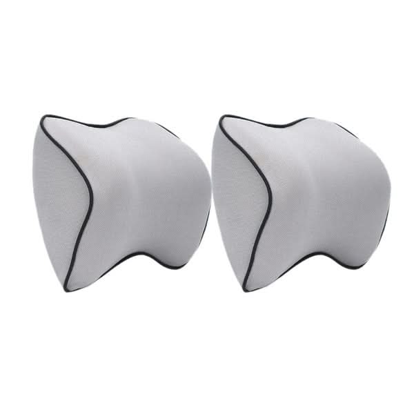 Lisslune | 2-piece Set Memory Foam Neck Pillows for Maximum Driving Comfort