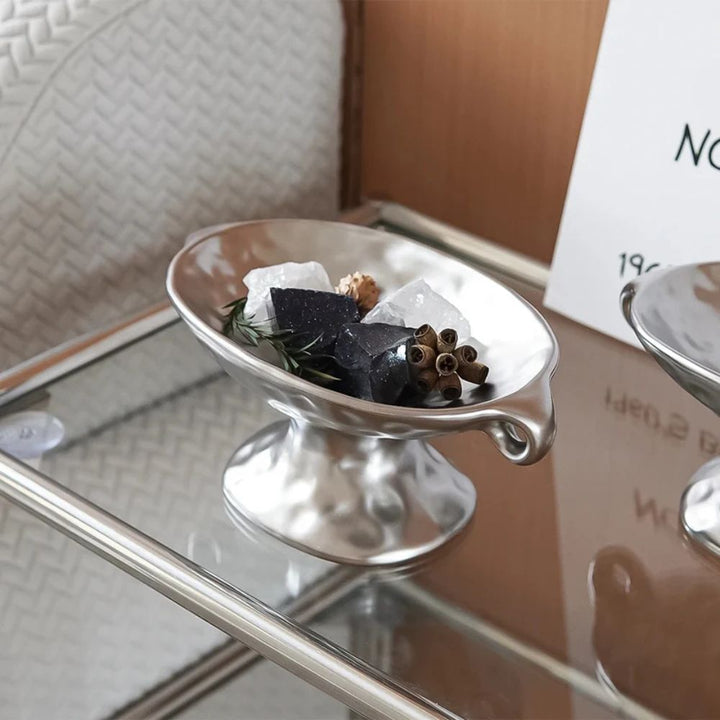 Lisslune | Dual-Ear Ceramic Oval Organizer