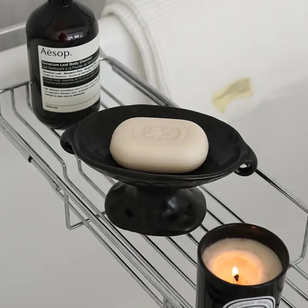 Lisslune | Dual-Ear Ceramic Oval Organizer