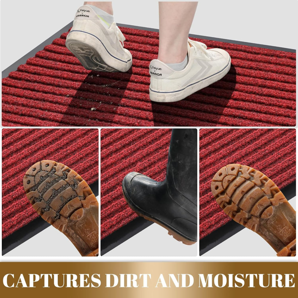 Lisslune | Duramat – All-Weather Indoor & Outdoor Door Mat with Non-Slip Backing