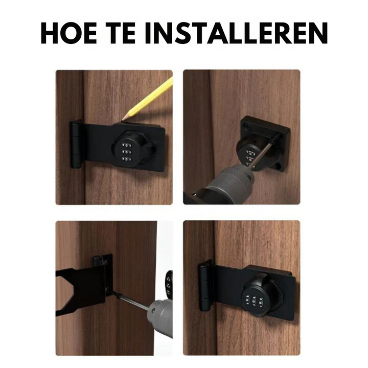 Lisslune | Code Door Lock Without Key