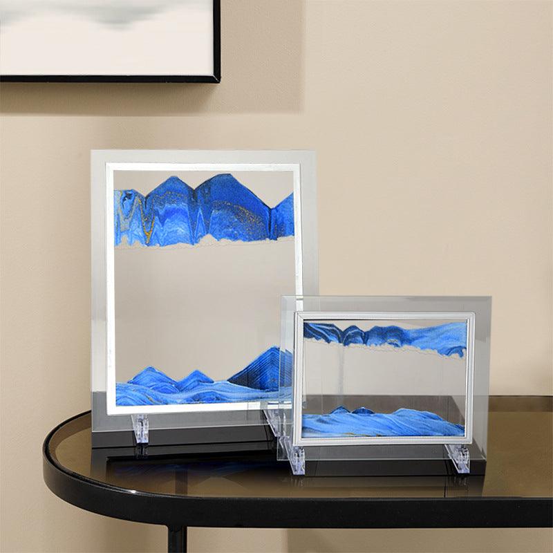 Lisslune | Fascinating 3D glass water sand art for a tranquil environment