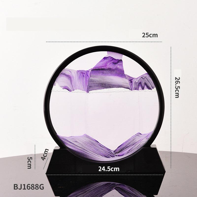 Lisslune | Fascinating 3D glass water sand art for a tranquil environment
