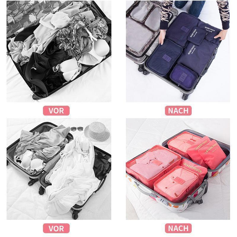 Lisslune | Pieces portable luggage packing cubes