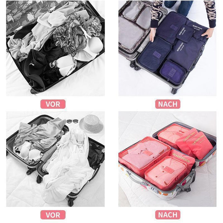 Lisslune | Pieces portable luggage packing cubes