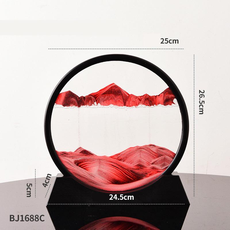Lisslune | Fascinating 3D glass water sand art for a tranquil environment