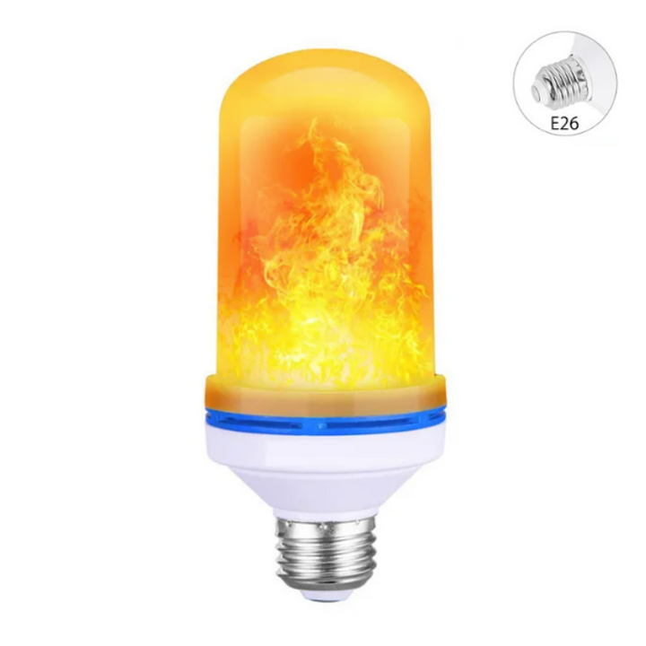 Lisslune | FlameGlow LED Lamp – Flickering Flame Effect for Warm and Cozy Atmosphere