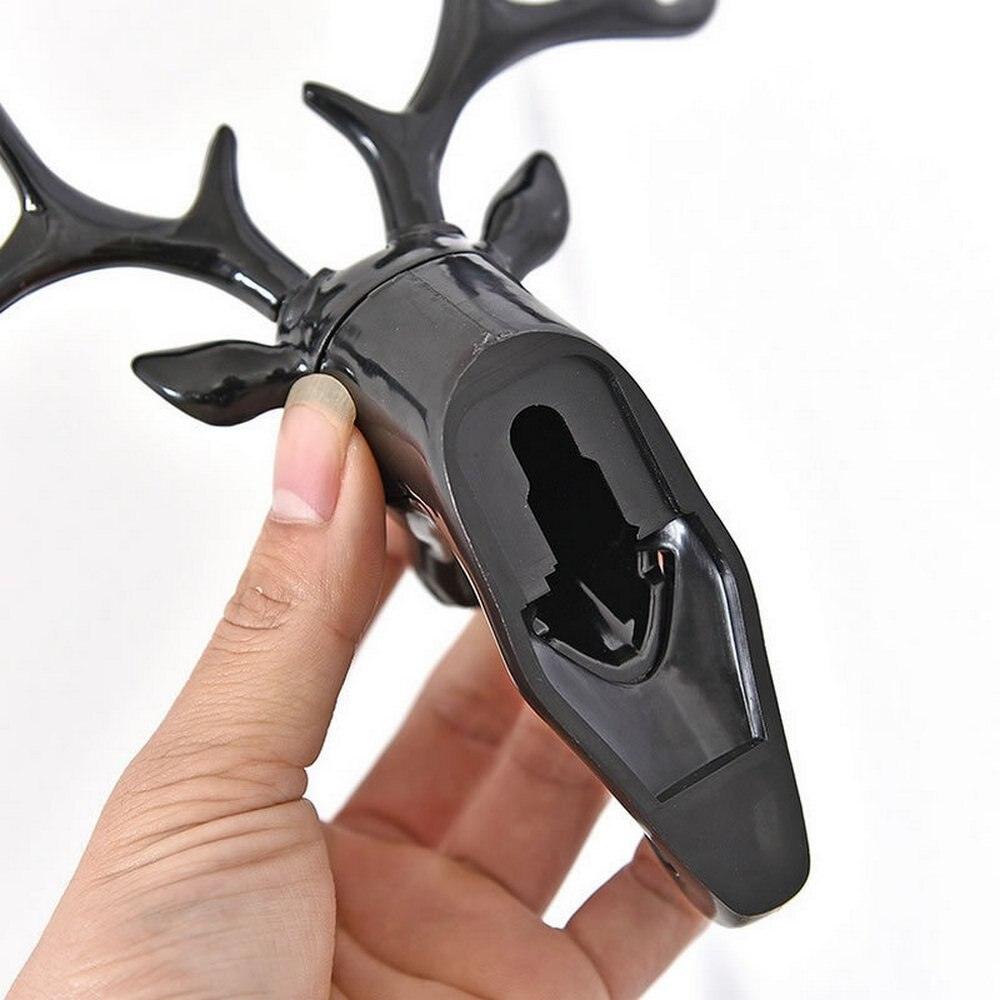 Lisslune | Chic rustic deer head wall hook for stylish home organization