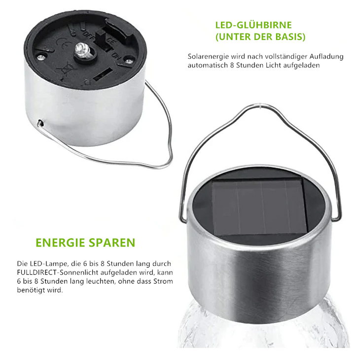 Lisslune | Waterproof LED Solar Garden Lights for Outdoor Use