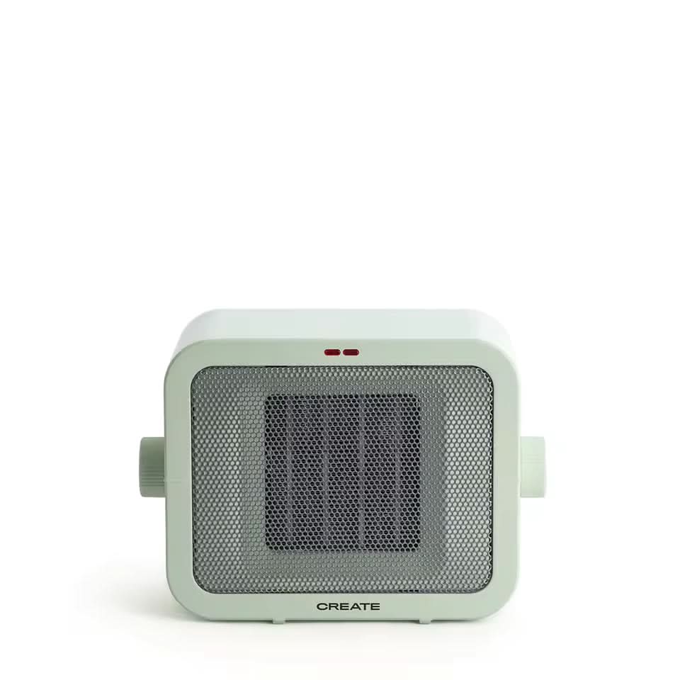 Lisslune | Portable Ceramic Space Heater 1500W with Overheat Safety Protection