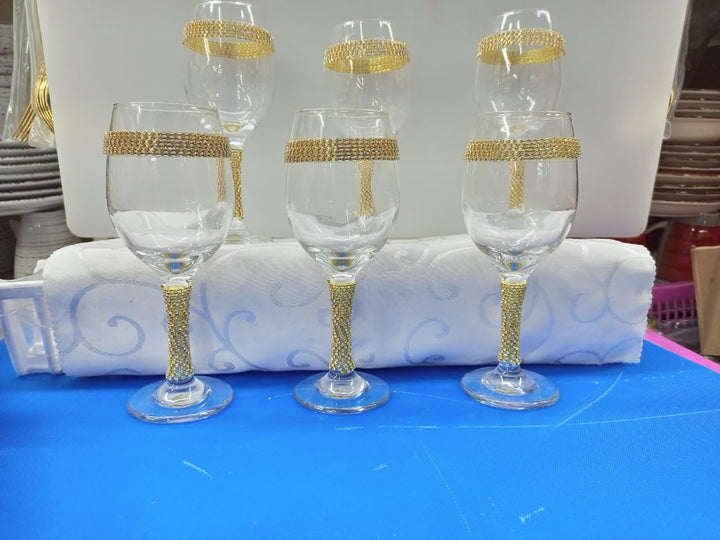 Lisslune | Wine Glass Goblets 6 Pieces