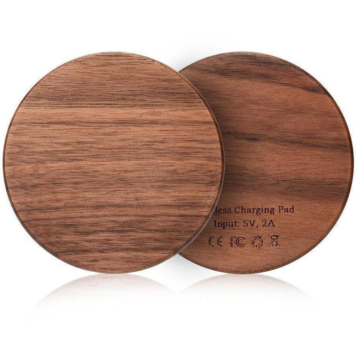 Lisslune | Qi Fast Charger with Natural Bamboo Design