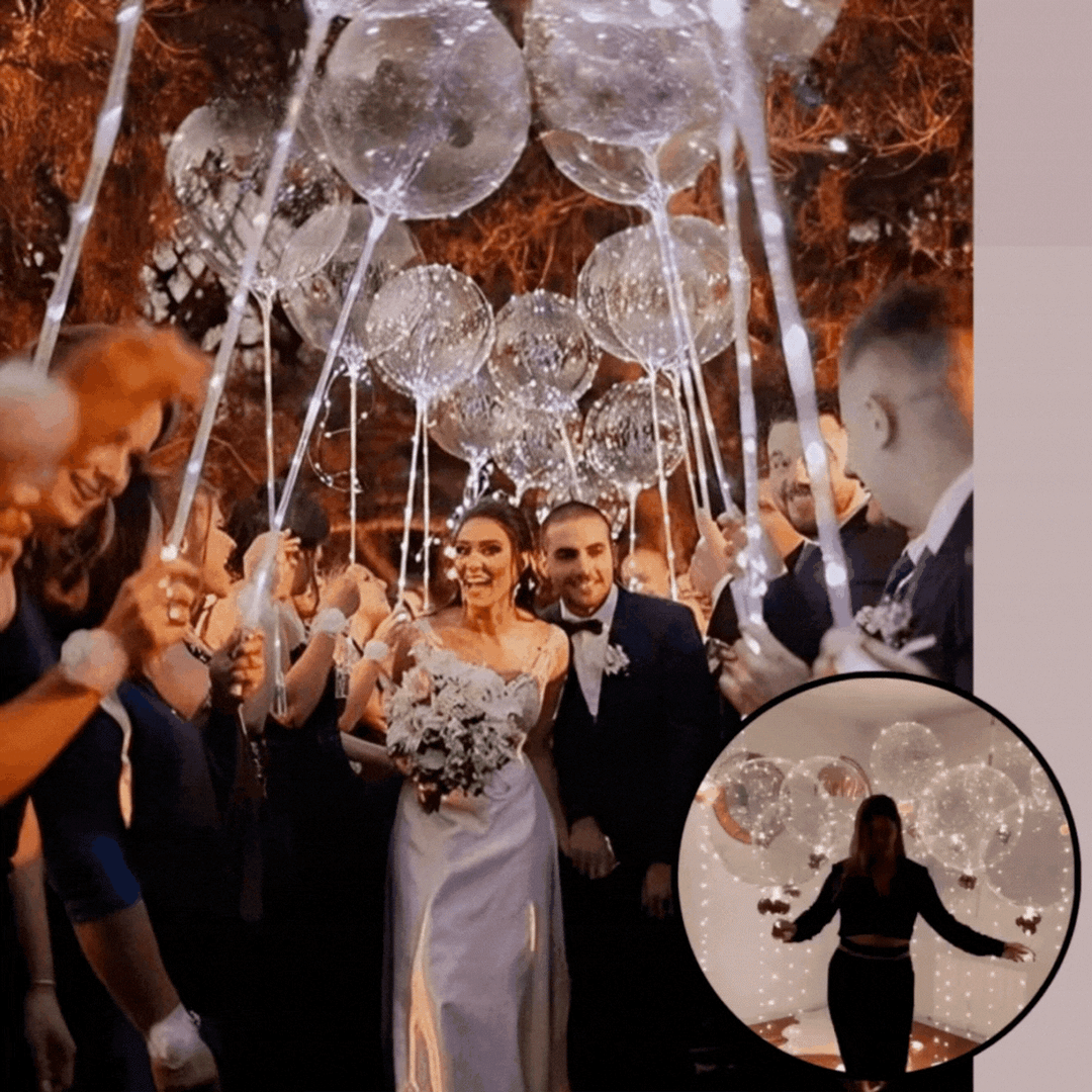 Lisslune | LUMINAIR – Reusable LED Party Balloons for Bright Celebrations