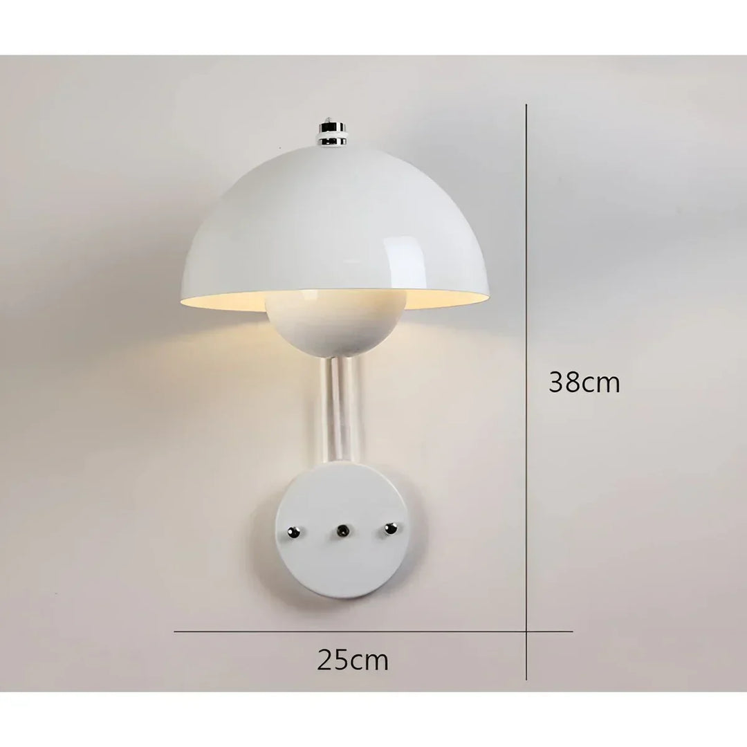 Lisslune | BudLume - Mushroom Light Cozy Scandinavian Wall Lamp