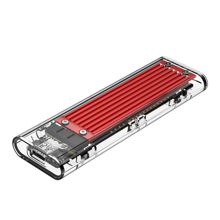 Lisslune | ORICO TCM2-C3 NVMe M.2 SSD enclosure (10Gbps)(Red)