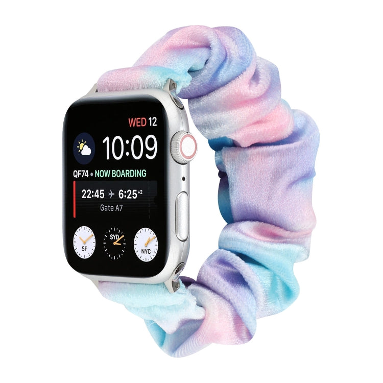 Lisslune | Flannel Haarring Bracelet for Apple Watch Series 7 45mm / 6 & SE & 5 & 4 44mm / 3 & 2 & 1 42mm(5)