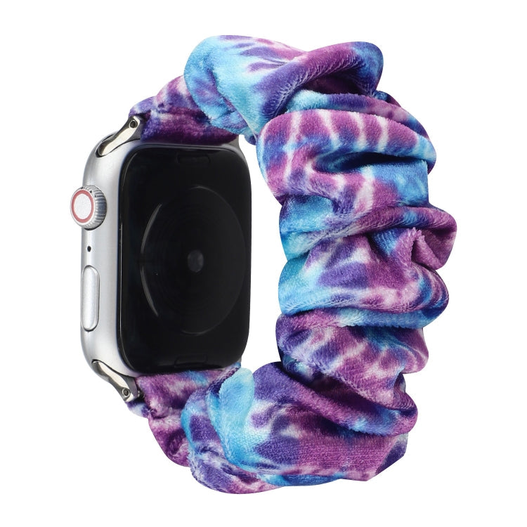 Lisslune | Flannel Hair Ring Bracelet Watch Band For Apple Watch Ultra 49mm&Watch Ultra 2 49mm / Series 9&8&7 45mm / SE 3&SE 2&6&SE&5&4 44mm / 3&2&1 42mm(7)
