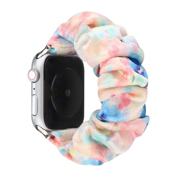 Lisslune | Flannel Hair Ring Bracelet for Apple Watch Series 9&8&7 41mm / SE 3&SE 2&6&SE&5&4 40mm / 3&2&1 38mm(3)
