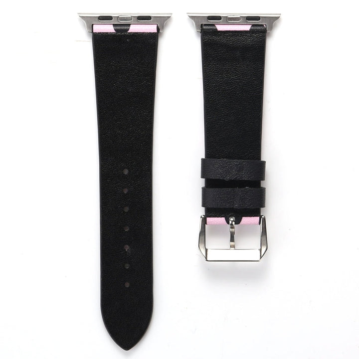 Lisslune | Fashion Dot Series Bracelet for Apple Watch Series 9&8&7 41mm / SE 3&SE 2&6&SE&5&4 40mm / 3&2&1 38mm (Pink Black)