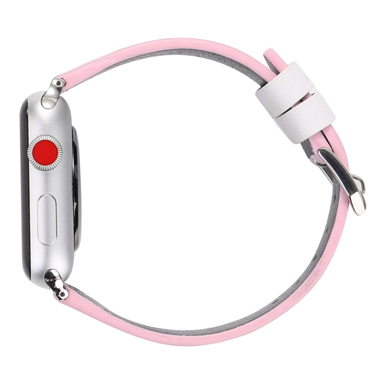 Lisslune | Fashion Dot Series Watch Band for Apple Watch Ultra 49mm & Watch Ultra 2 49mm / Series 9 & 8 & 7 45mm / SE 3 & SE 2 & 6 & SE & 5 & 4 44mm / 3 & 2 & 1 42mm (Pink White)