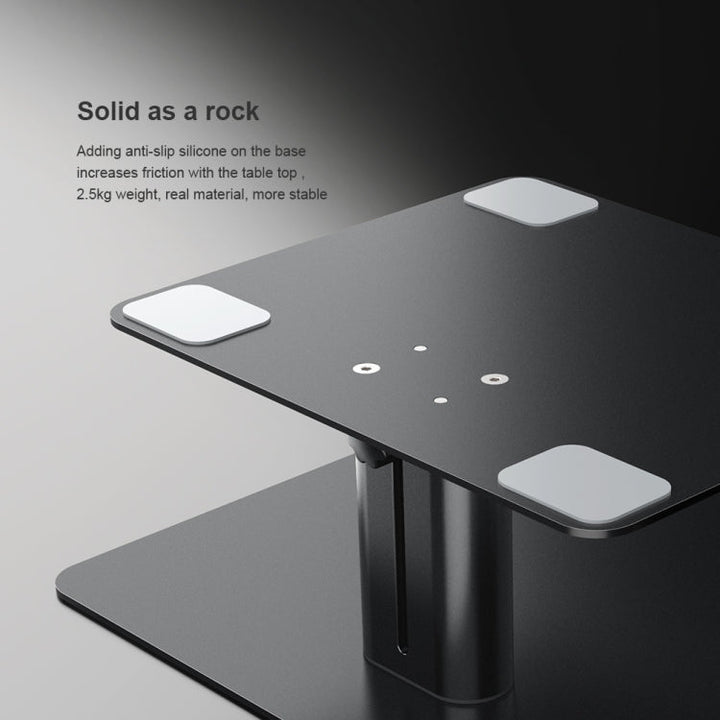 Lisslune | NILLKIN N6 Adjustable Vertical Laptop Monitor Stand Holder (Silver)