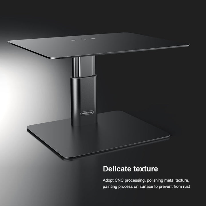 Lisslune | NILLKIN N6 Adjustable Vertical Laptop Monitor Stand Holder (Silver)