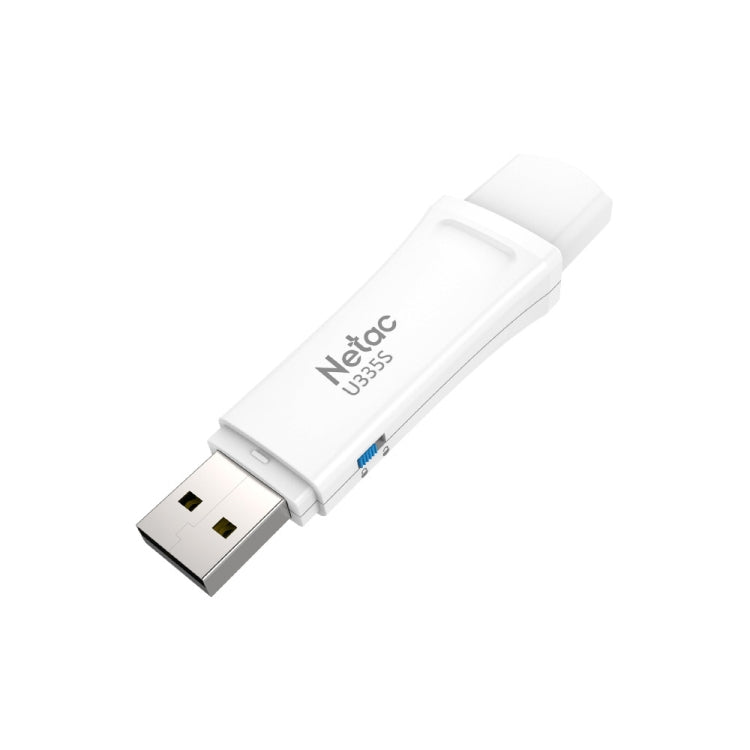 Lisslune | Netac U335S USB 3.0 High Speed Antivirus Write Protection USB Flash Drives U-Disk, Capacity:128GB