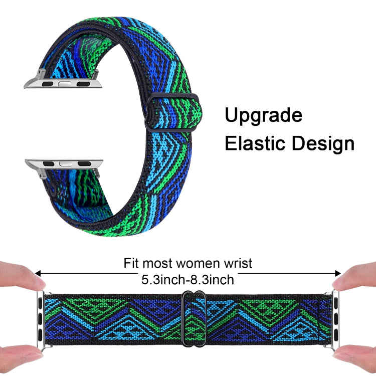 Lisslune | Elastic Bracelet for Apple Watch Series 7 45mm / 6 & SE & 5 & 4 44mm / 3 & 2 & 1 42mm(05)
