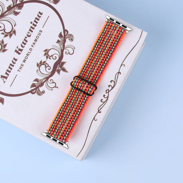 Lisslune | Elastic Watch Band for Apple Watch Series 7 45mm / 6 & SE & 5 & 4 44mm / 3 & 2 & 1 42mm(06)
