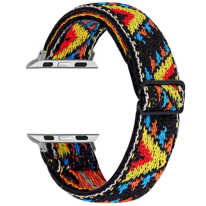 Lisslune | Elastic Band for Apple Watch Series 7 45mm / 6 & SE & 5 & 4 44mm / 3 & 2 & 1 42mm(07)