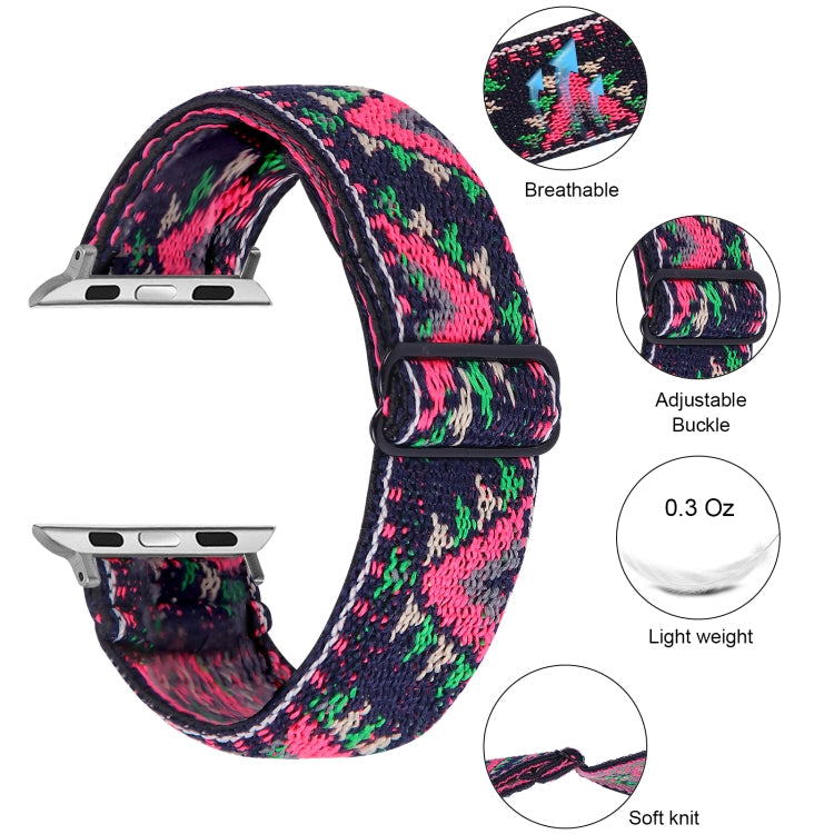 Lisslune | Elastic Bracelet for Apple Watch Series 7 45mm / 6 & SE & 5 & 4 44mm / 3 & 2 & 1 42mm(08)