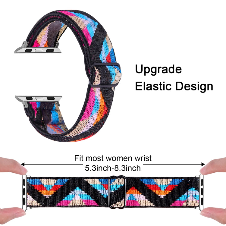 Lisslune | Elastic Bracelet for Apple Watch Ultra 49mm & Watch Ultra 2 49mm / Series 9 & 8 & 7 45mm / SE 3 & SE 2 & 6 & SE & 5 & 4 44mm / 3 & 2 & 1 42mm (10)