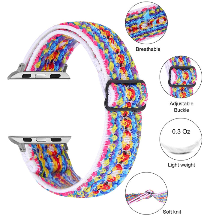 Lisslune | Elastic watch strap for VSeries 7 45mm / 6 & SE & 5 & 4 44mm / 3 & 2 & 1 42mm(11)