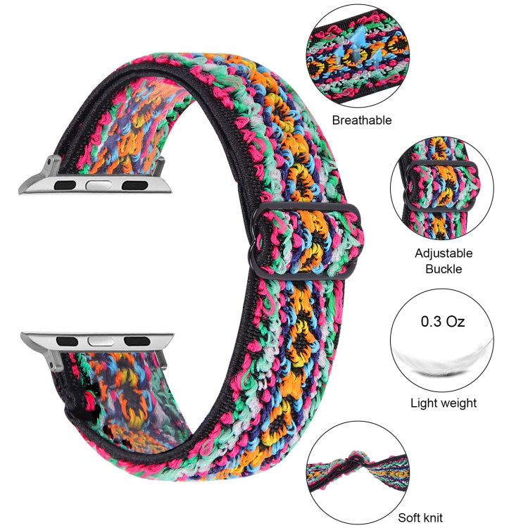 Lisslune | Elastic band for Apple Watch Series 7 45mm / 6 & SE & 5 & 4 44mm / 3 & 2 & 1 42mm(12)