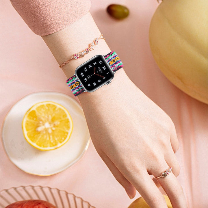 Lisslune | Elastic band for Apple Watch Series 7 45mm / 6 & SE & 5 & 4 44mm / 3 & 2 & 1 42mm(12)
