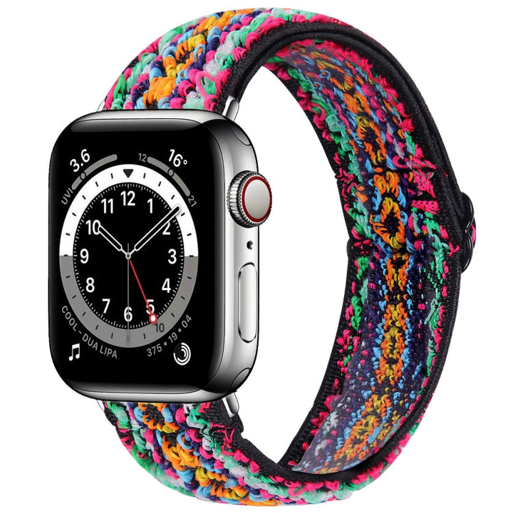 Lisslune | Elastic band for Apple Watch Series 7 45mm / 6 & SE & 5 & 4 44mm / 3 & 2 & 1 42mm(12)