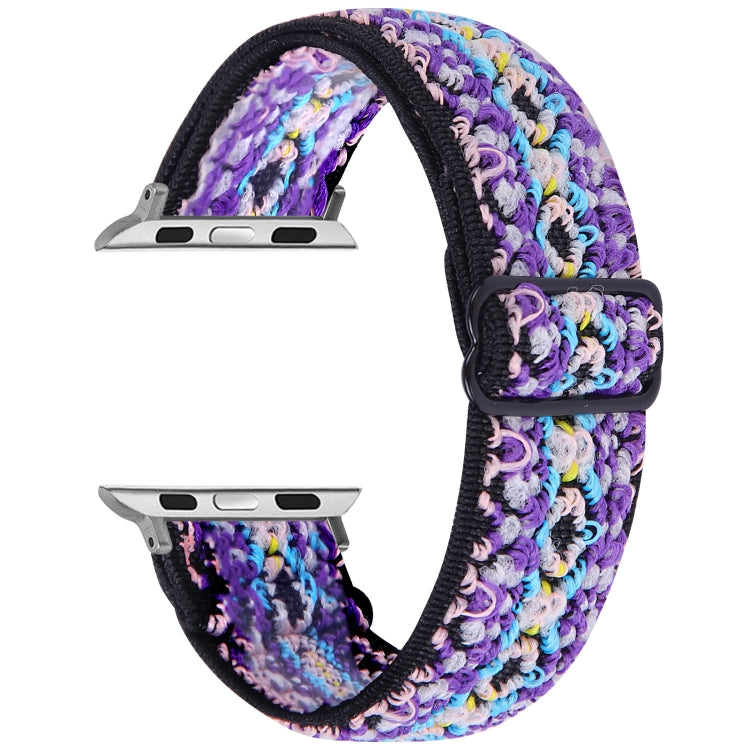 Lisslune | Elastic Watch Band for Apple Watch Series 7 45mm / 6 & SE & 5 & 4 44mm / 3 & 2 & 1 42mm(13)